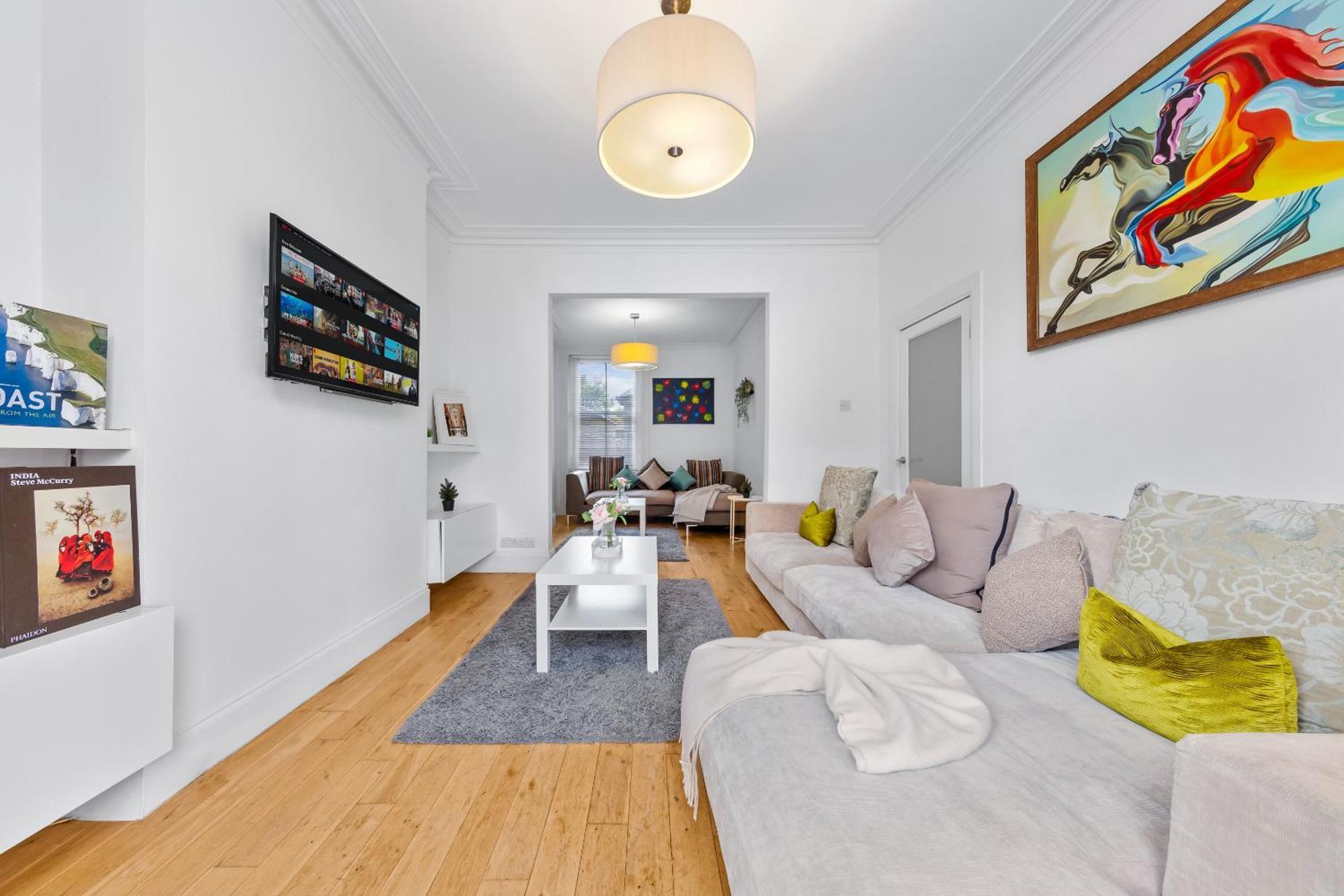 Luxury 4-Bedroom Modern Flat In Central London Steps From Station, Sleeps 9 In Style! Екстер'єр фото