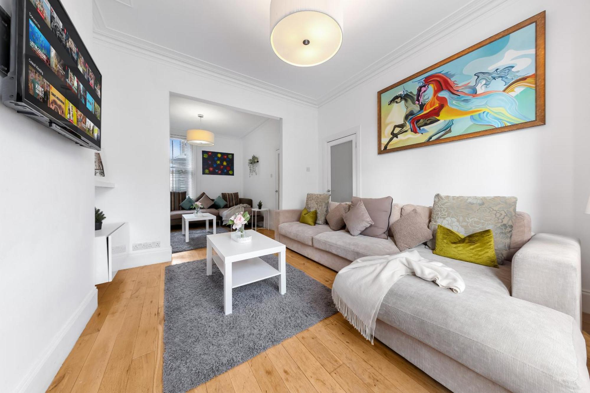 Luxury 4-Bedroom Modern Flat In Central London Steps From Station, Sleeps 9 In Style! Екстер'єр фото
